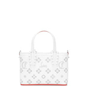 Christian Louboutin Cabata E/w Mini Loubinthesky White Tote Bag