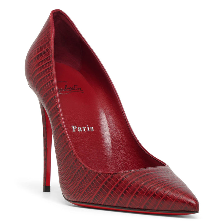 Kate 100 red lizzy pumps