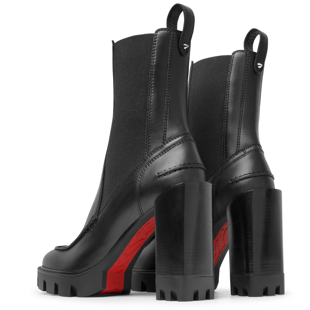 Louboutin fashion block heel boots