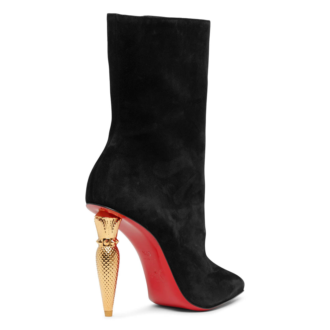 Christian Louboutin | Lipbooty 100 black leather | Savannahs