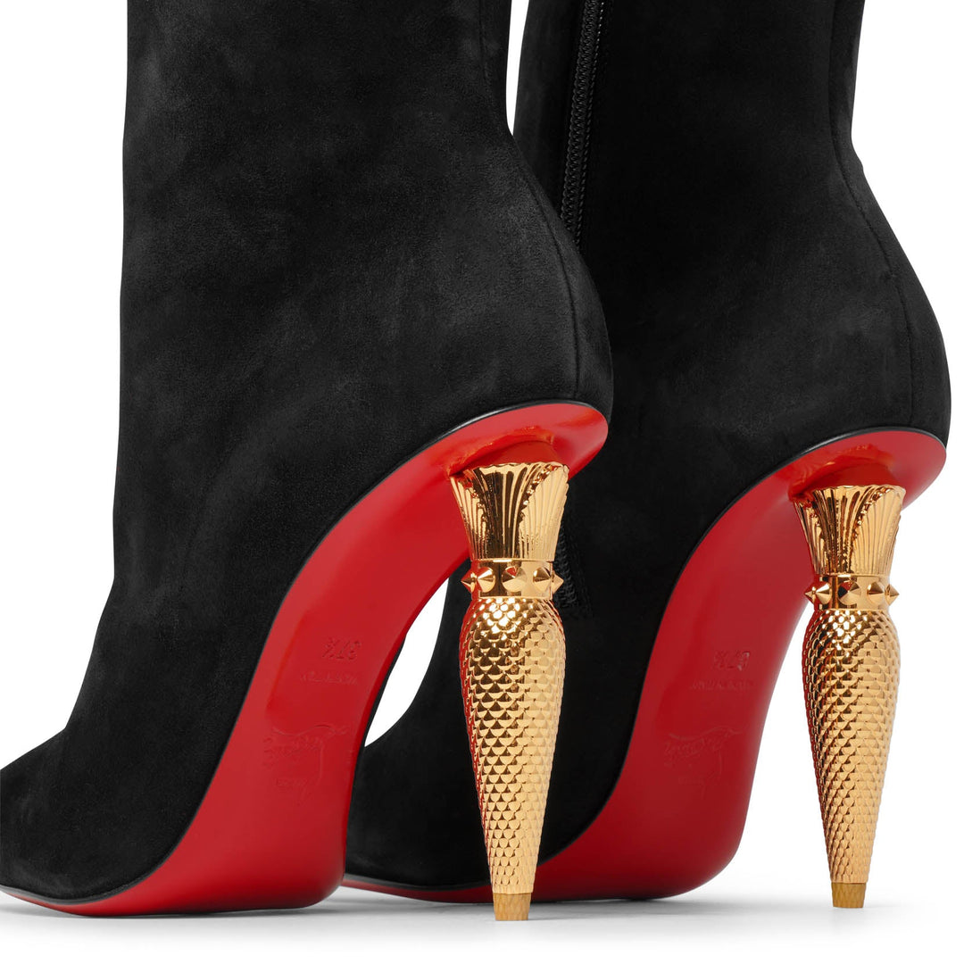 Christian Louboutin | Lipbooty 100 black leather | Savannahs