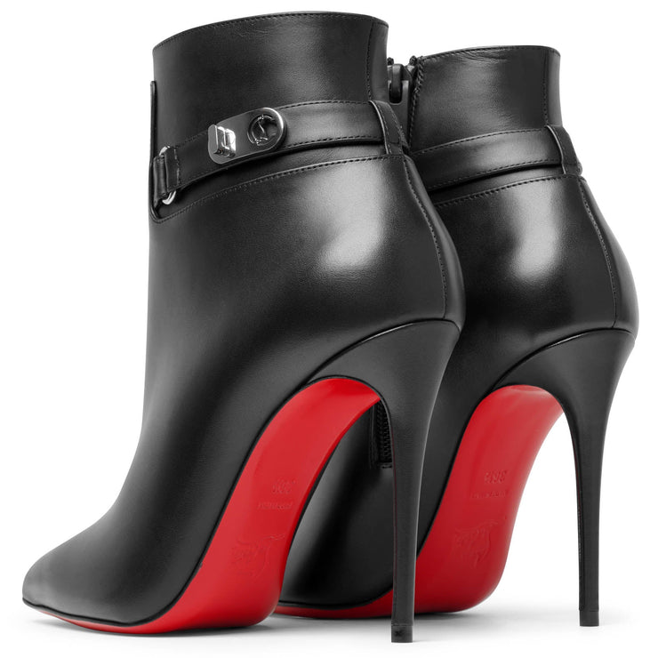 Christian Louboutin Black Suede Lock So Kate 100 Boots