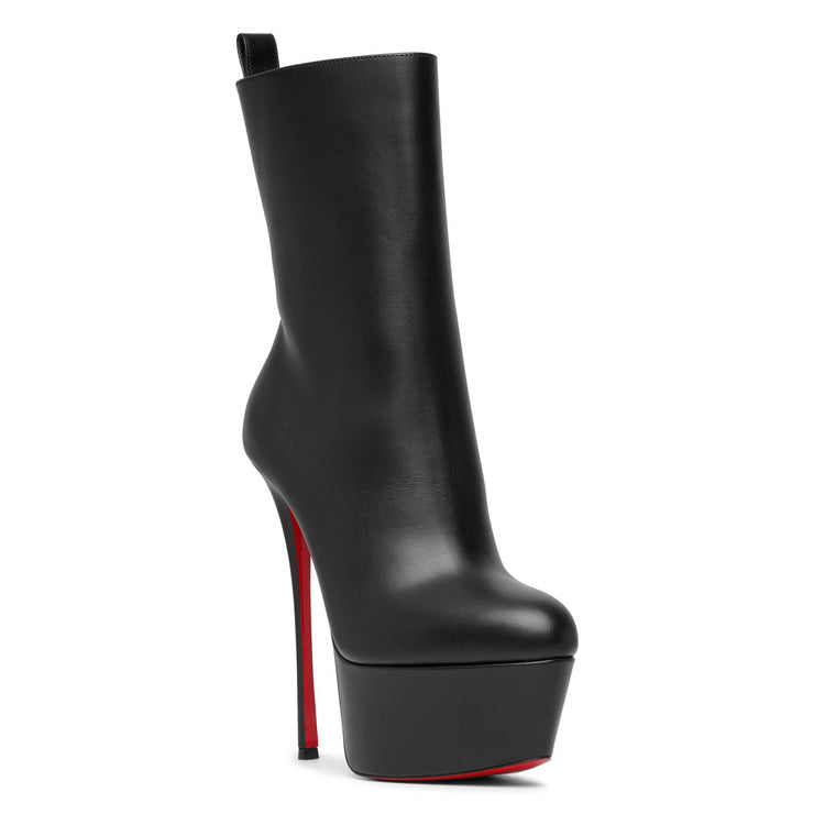 Christian Louboutin Maddie Max Black Ankle Boots New