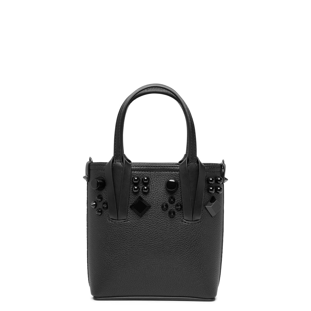 Christian Louboutin, Cabata mini black leather tote bag