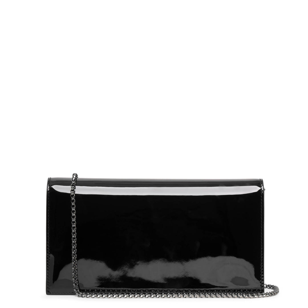 Christian Louboutin Loubi54 black patent clutch Savannahs