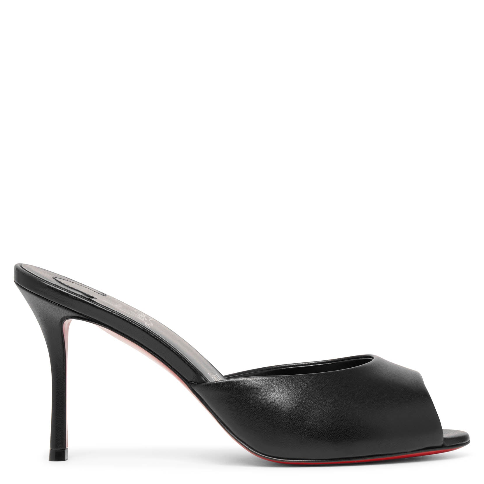 Christian Louboutin | Me Dolly 85 black leather mules