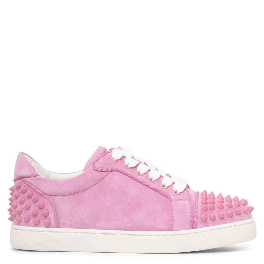 Christian Louboutin Vieira orlato pink suede sneakers Savannahs