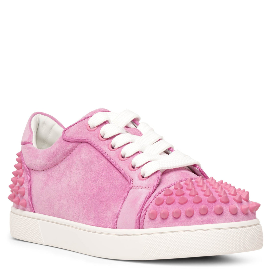 Christian Louboutin Vieira 2 orlato pink suede sneakers Savannahs