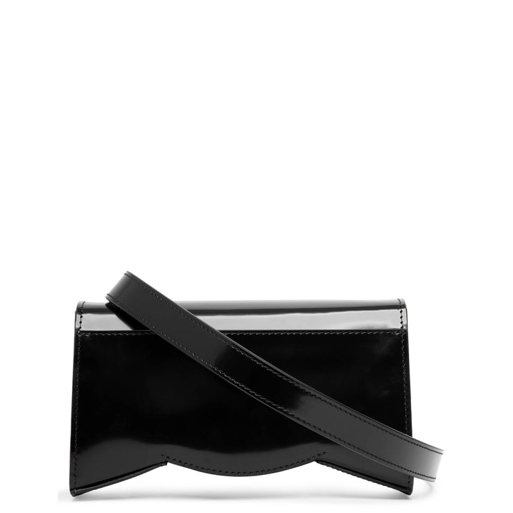 Loubifunk - Crossbody bag - Nylon CL Varisty print and grained calf leather  - Black - Christian Louboutin