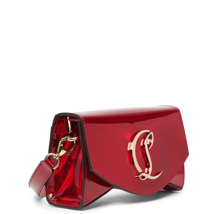 Christian Louboutin, Loubi54 small red patent crossbody bag