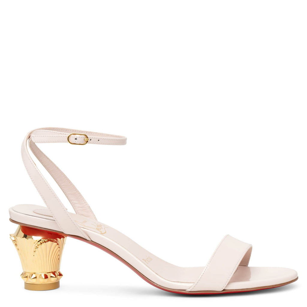 Margaret Mitchell Arne taske Christian Louboutin | Lipsita Queen 55 off white patent sandals | Savannahs