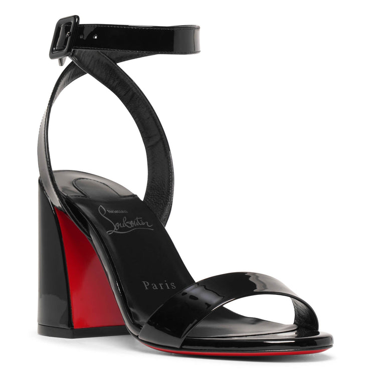 Christian Louboutin Miss Sabina Patent Sandals 55 - ShopStyle