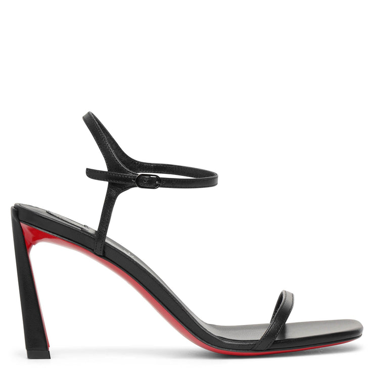Christian Louboutin | Condora 85 black leather sandals | Savannahs