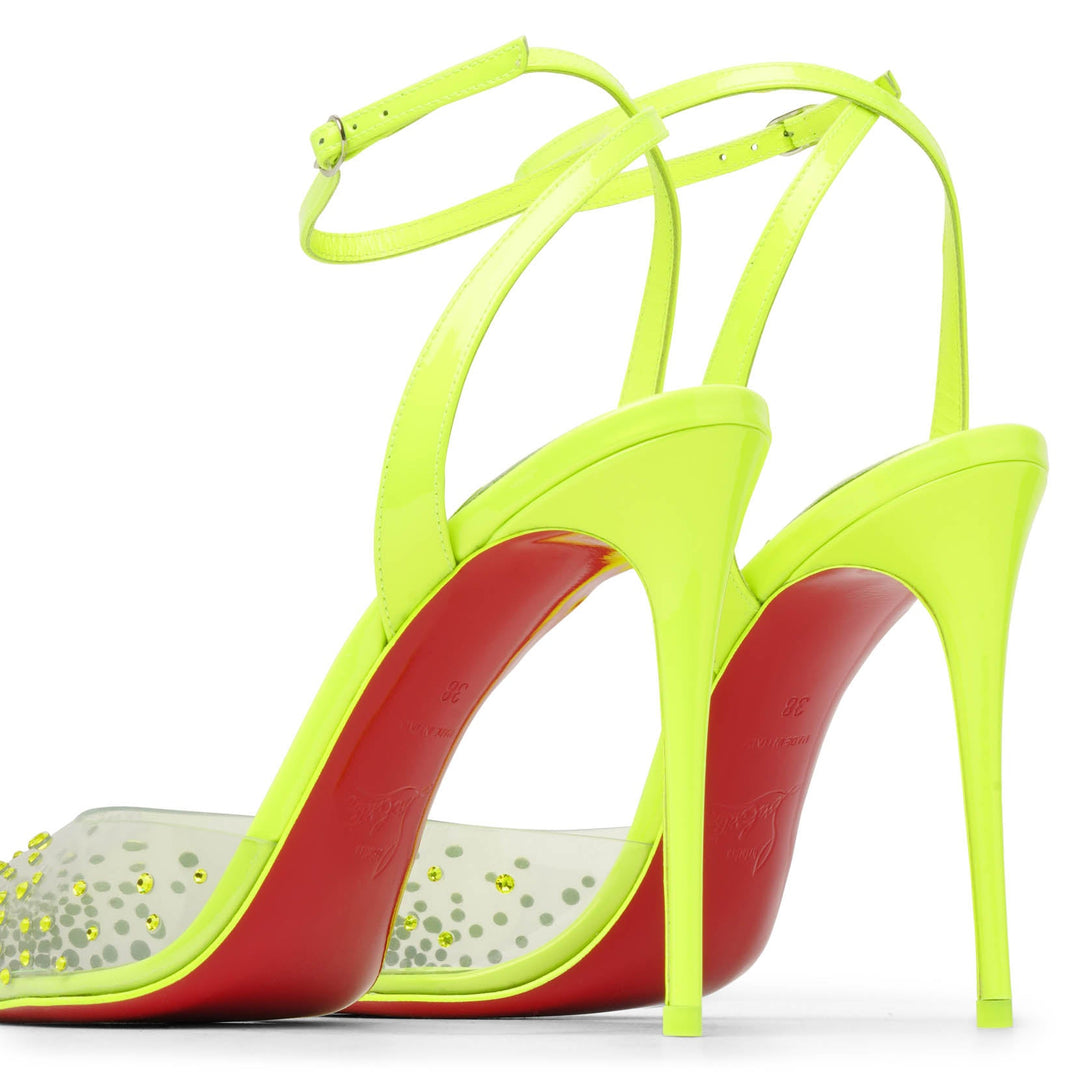 Christian Louboutin | Spikaqueen 100 yellow pumps | Savannahs