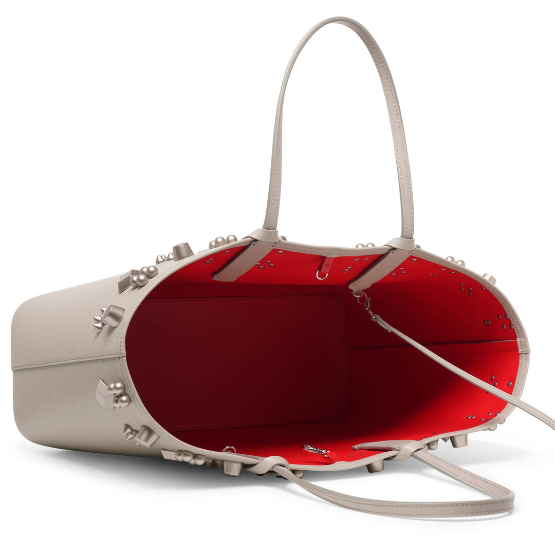 Christian Louboutin | Cabata-light-grey-tote-bag | Savannahs