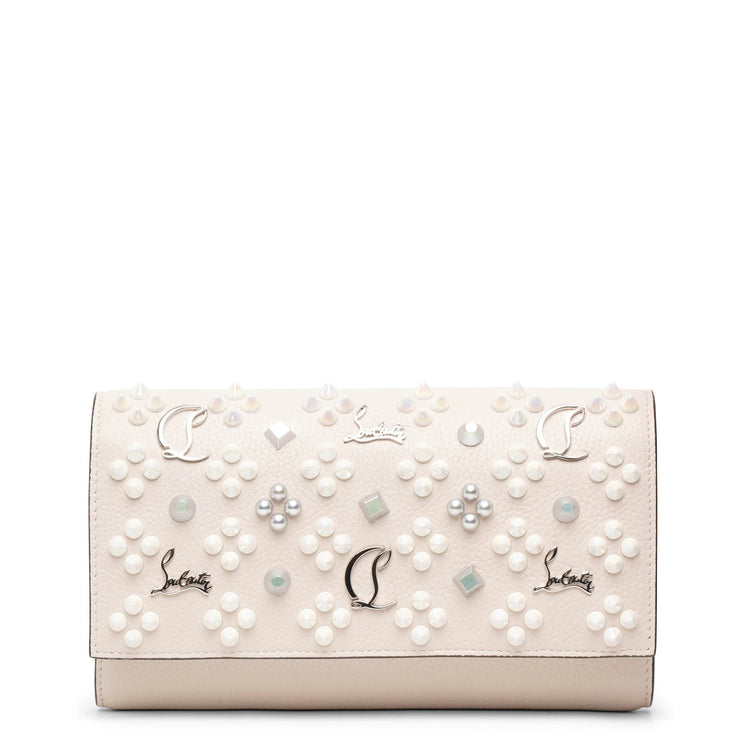 Paloma wallet on chain light pink clutch bag