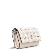 Paloma wallet on chain light pink clutch bag