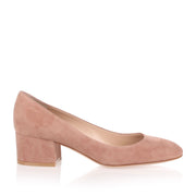 Linda 45 praline suede pump