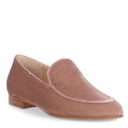 Marcel blush velvet loafer