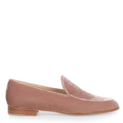 Marcel blush velvet loafer