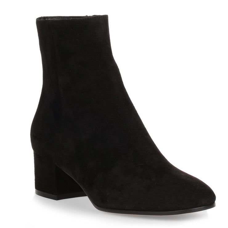Rolling 45 black suede ankle boot