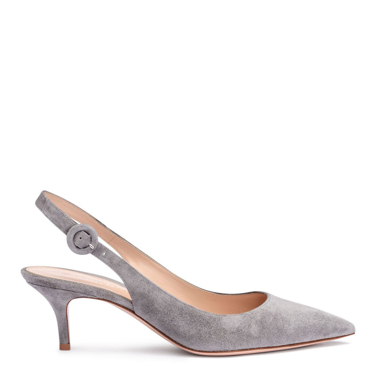 Roberto Serpentini Women's Grey Suede Heels 23775 – Luisa Boutique
