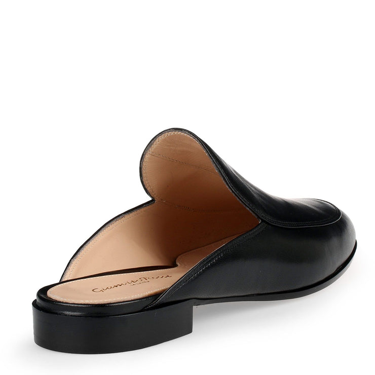 Palau black leather loafer