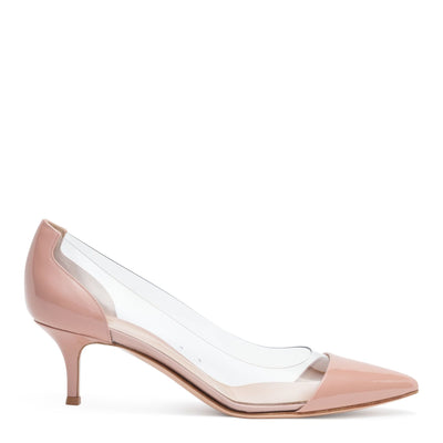 Plexi 55 Dusty Pink Patent Leather PVC Pumps