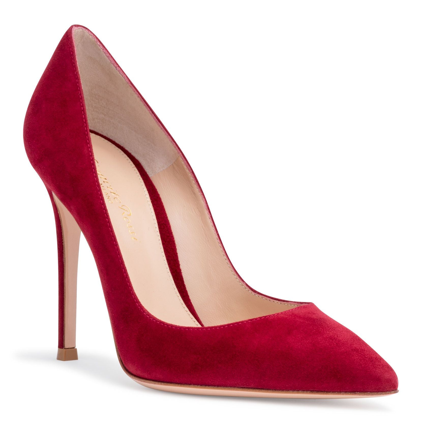 Gianvito Rossi | Gianvito 105 Burgundy Suede Pumps | Savannahs