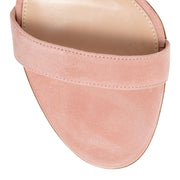 Portofino 105 blush suede sandals