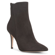 Levy dark brown suede ankle boots