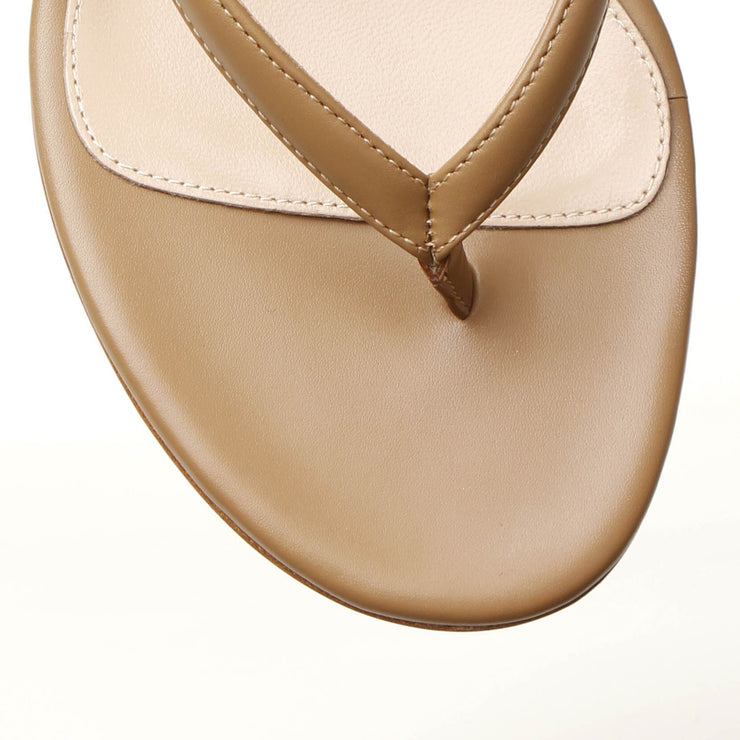 Calypso 70 tan leather sandals