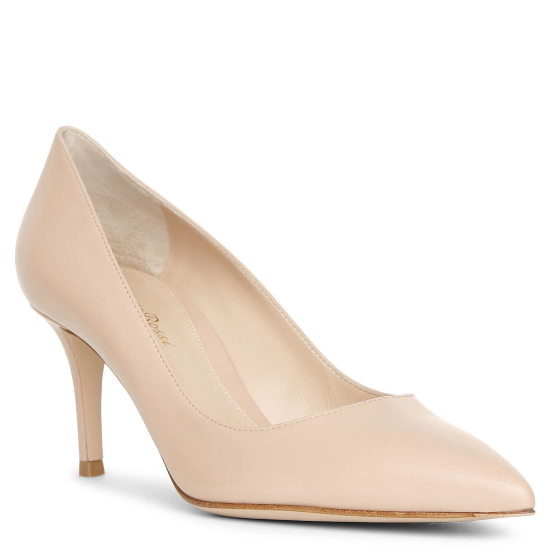 Gianvito Rossi | Gianvito 70 peach leather pumps | Savannahs