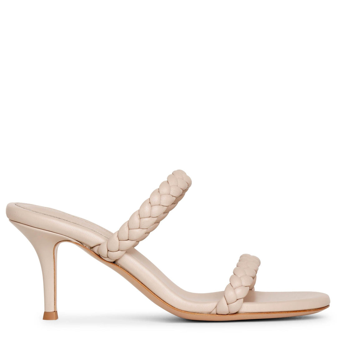 サンダル・ミュール Gianvito Rossi SS23 Braided sandals (G3221870RICXNC DUNE) GR18113S-Gianvito-Rossi-Marley