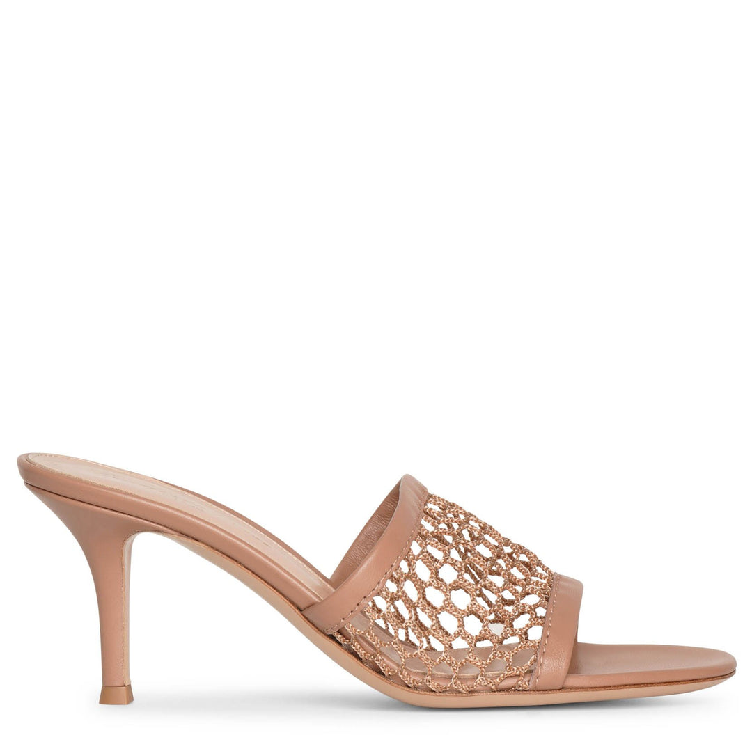 サンダル・ミュール Gianvito Rossi Braided sandals Gianvito Rossi | Jamaica 70 fishnet mule sandals | Savannahs