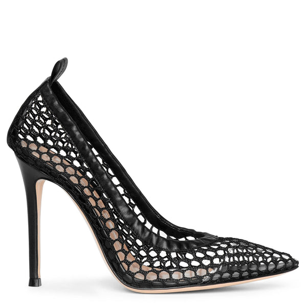 Gianvito Rossi ALISIA 70 メッシュパンプス 37 Gianvito Rossi | Alisia 105 fishnet pumps | Savannahs