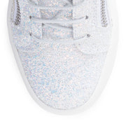 Kriss Glitter white glitter sneakers