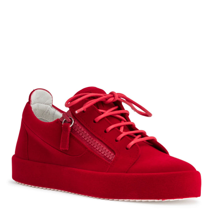 Giuseppe | Red Velvet Sneakers | Savannahs