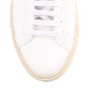 White leather sneaker