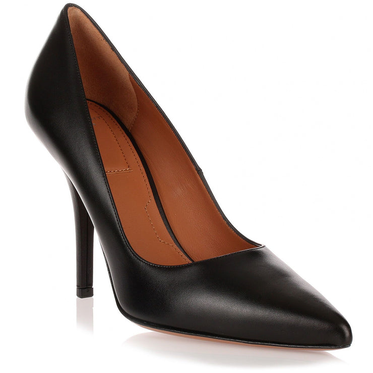 Infinity 100 black leather pump