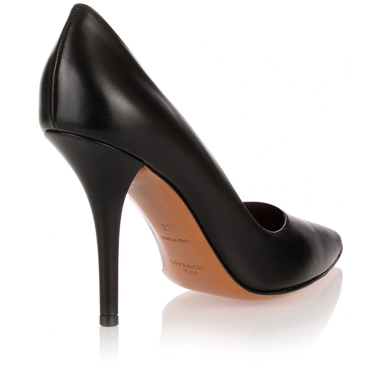 Infinity 100 black leather pump