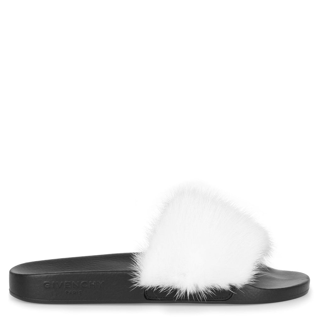 Givenchy mink slides sale hotsell