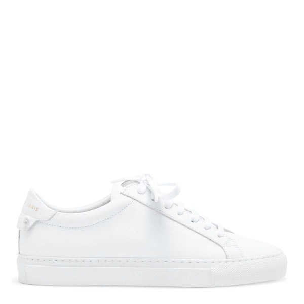 【関税&送料込】Givenchy White Silm Sneakers In Nylon And Su Givenchy Men's Slim Nylon & Suede White Low Top Sneakers