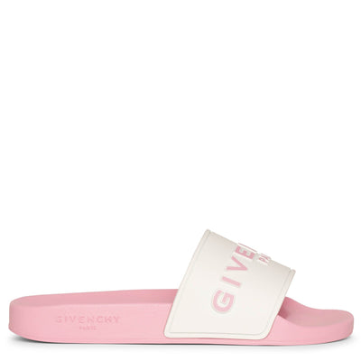 Givenchy Paris candy pink rubber sandals