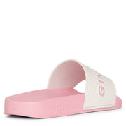Givenchy Paris candy pink rubber sandals