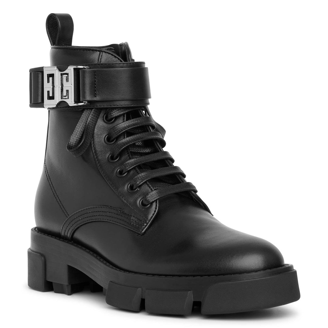 Givenchy | Terra lace-up combat boots | Savannahs