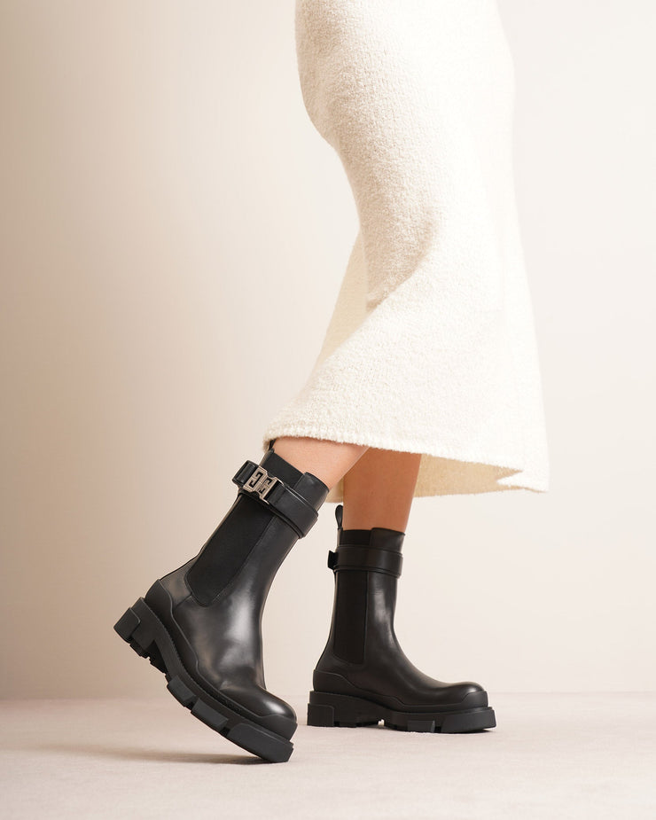 flydende Give Antarktis Givenchy | Terra black leather chelsea boots | Savannahs