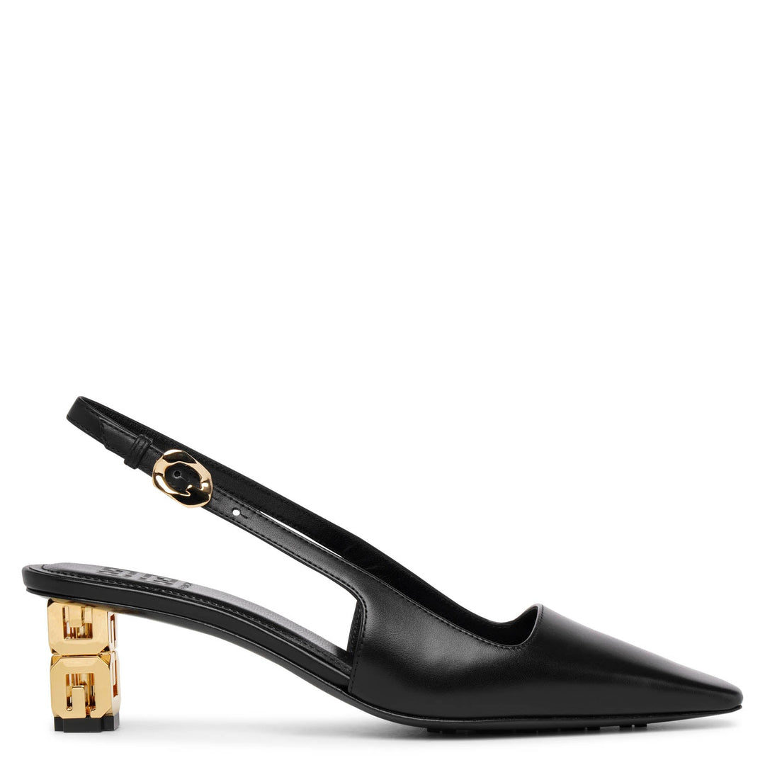 Givenchy ブラック ハイヒール 37.5 GIVENCHY Black Ankle Strap Wedge Sandals, sz 37.5 | eBay