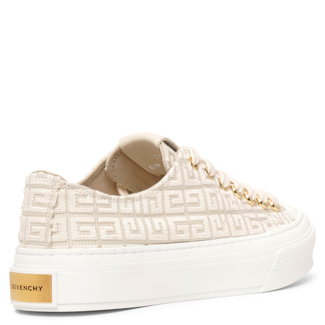 【関税＆送料込み】Givenchy City Low Sneaker Givenchy | City low beige canvas sneakers | Savannahs