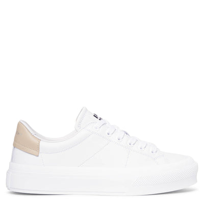 City sport white sneakers